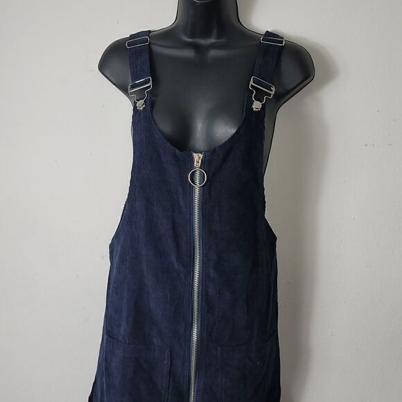 Unif Blue Corduroy Overalls size Small - Picture 5 of 11